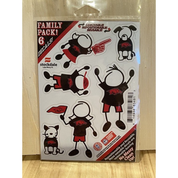 NCAA Pick your School / Team - Officially Licensed NCAA‎ Family Decal Set - Picture 14 of 16